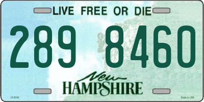 NH license plate 2898460