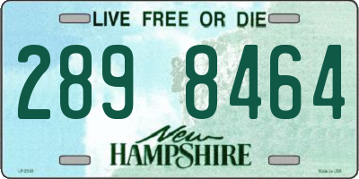 NH license plate 2898464
