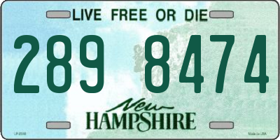 NH license plate 2898474