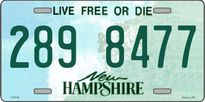 NH license plate 2898477