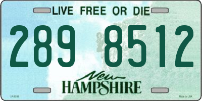 NH license plate 2898512