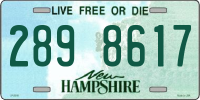 NH license plate 2898617