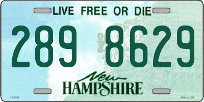 NH license plate 2898629