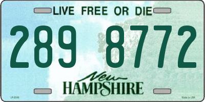 NH license plate 2898772