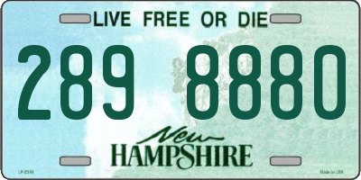 NH license plate 2898880