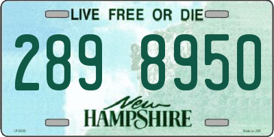 NH license plate 2898950