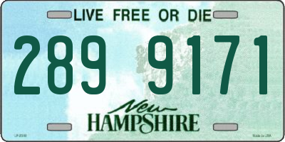 NH license plate 2899171