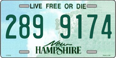 NH license plate 2899174
