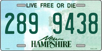 NH license plate 2899438