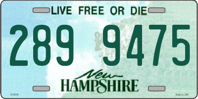 NH license plate 2899475