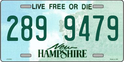 NH license plate 2899479