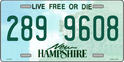NH license plate 2899608