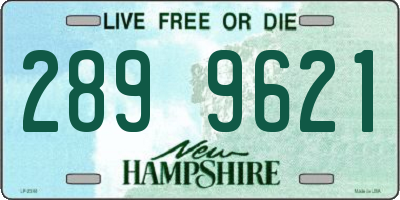 NH license plate 2899621