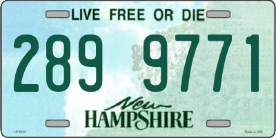 NH license plate 2899771