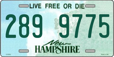 NH license plate 2899775