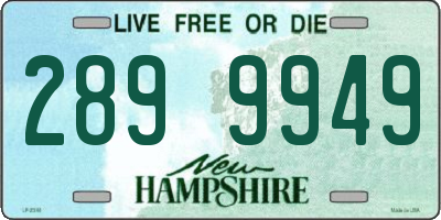 NH license plate 2899949