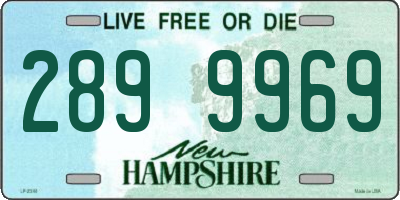 NH license plate 2899969
