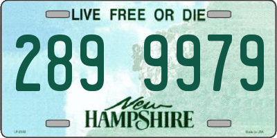NH license plate 2899979