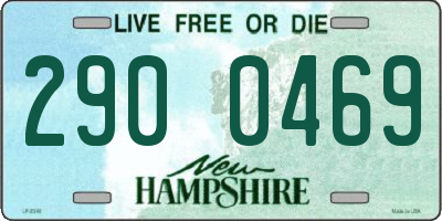 NH license plate 2900469