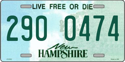 NH license plate 2900474
