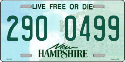NH license plate 2900499
