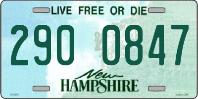 NH license plate 2900847