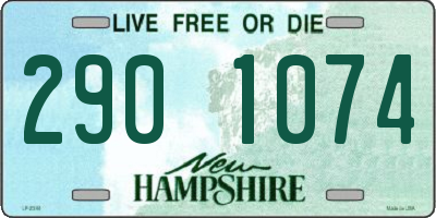 NH license plate 2901074