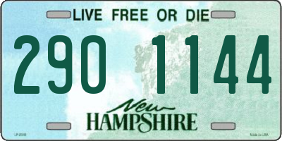 NH license plate 2901144