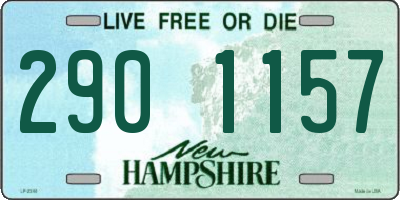 NH license plate 2901157