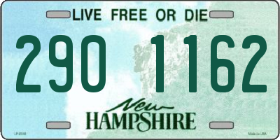 NH license plate 2901162