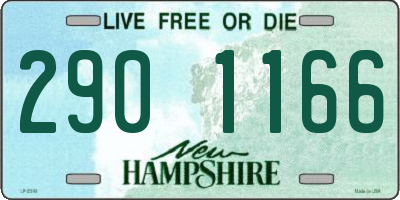 NH license plate 2901166
