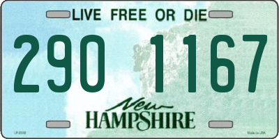 NH license plate 2901167