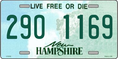 NH license plate 2901169