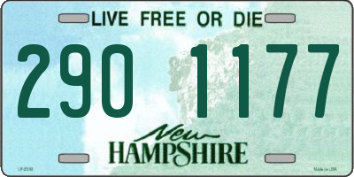 NH license plate 2901177