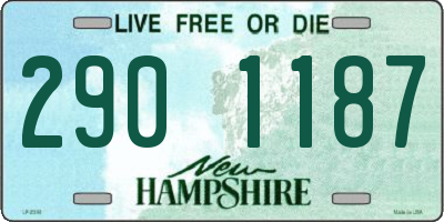 NH license plate 2901187
