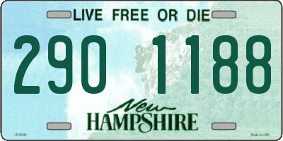 NH license plate 2901188