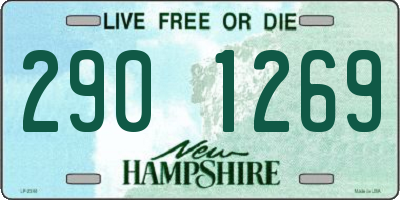 NH license plate 2901269