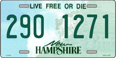 NH license plate 2901271