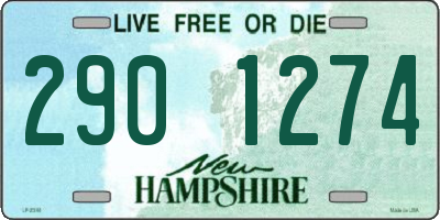 NH license plate 2901274