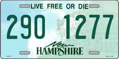 NH license plate 2901277