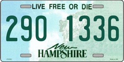 NH license plate 2901336