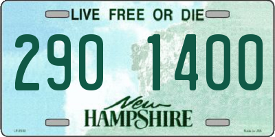 NH license plate 2901400