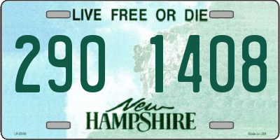 NH license plate 2901408