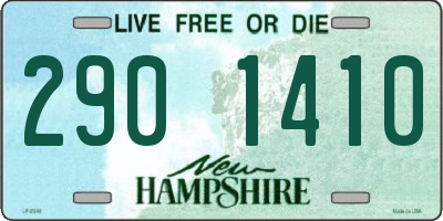 NH license plate 2901410