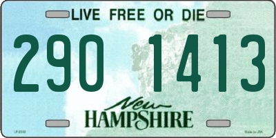 NH license plate 2901413