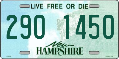 NH license plate 2901450