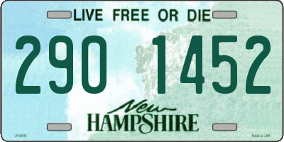 NH license plate 2901452