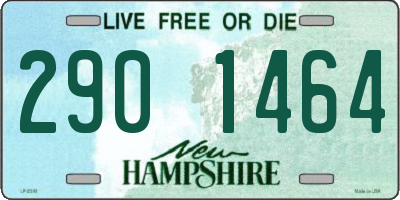 NH license plate 2901464
