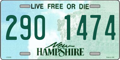 NH license plate 2901474