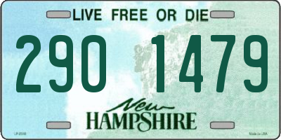 NH license plate 2901479